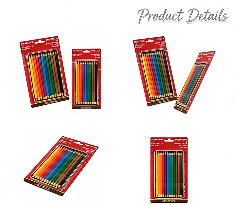 Custom Blister Card for Pencil Set