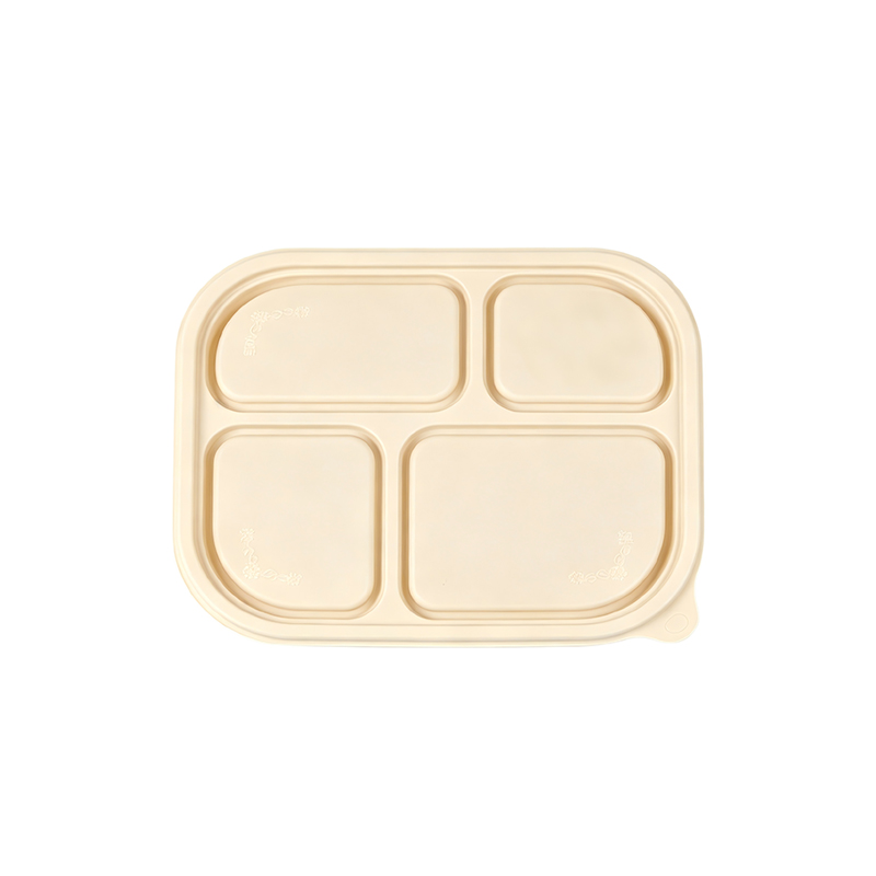 Cornstarch 4 Compartment Lunch Box