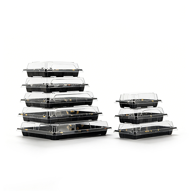 Sushi Takeaway Packaging Trays With Lid