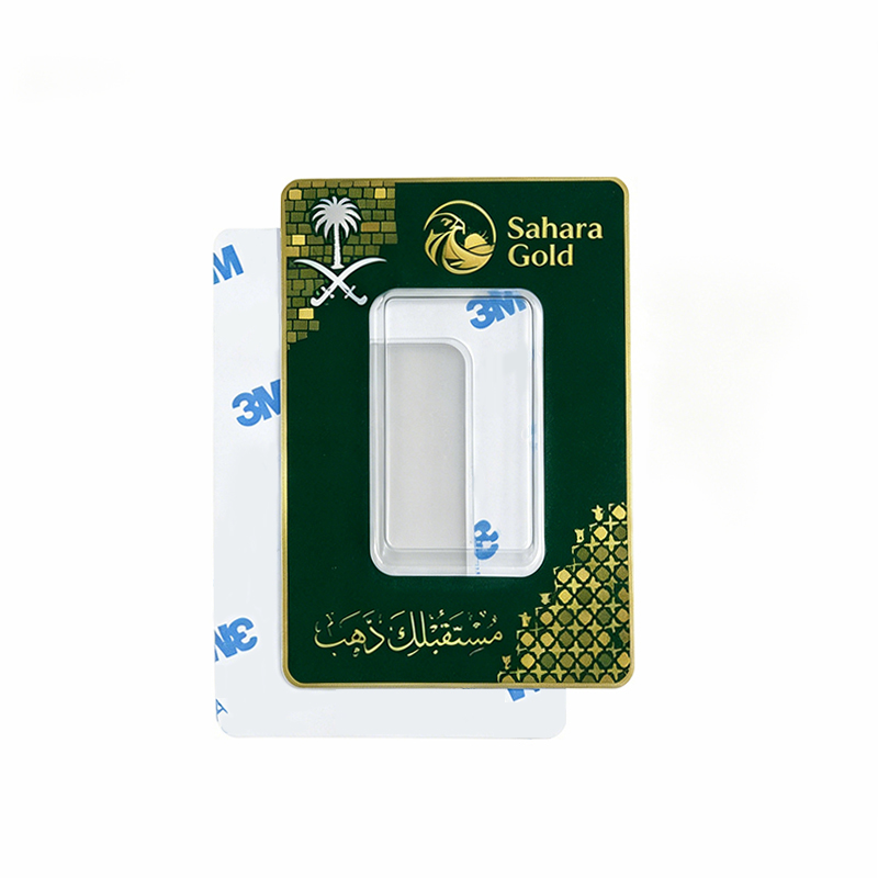 Anti-Counterfeit Gold Bar Blister Card