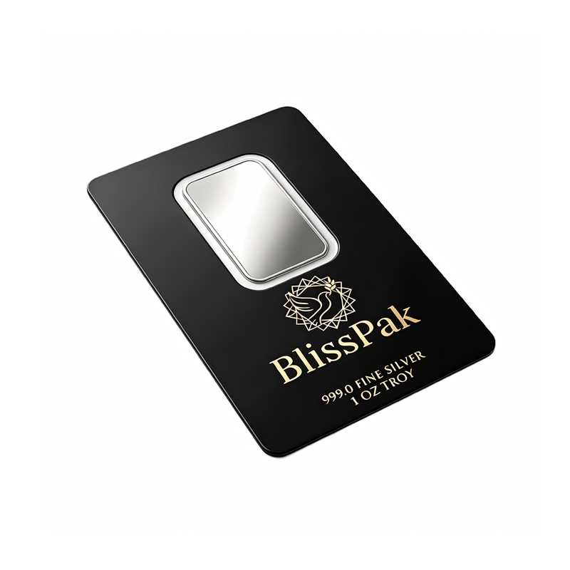 PVC Blister Packaging For Silver Bar