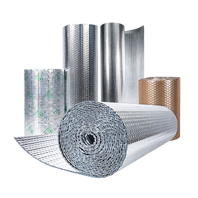 Construction Grade Aluminum Foil Bubble Reflective Insulation Roll