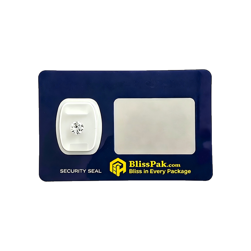 Customize Diamonds Jewelry Blister Packaging