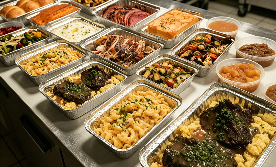 Aluminum foil containers play an essential role in modern food packaging