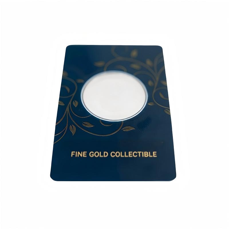 Silver Coin Display Blister Card