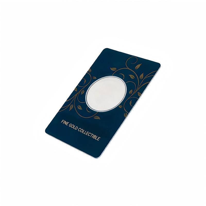 Silver Coin Display Blister Card