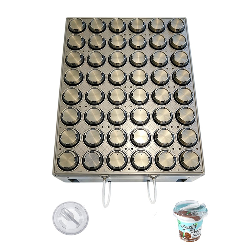 Yogurt Cup Spoon Lid Mold