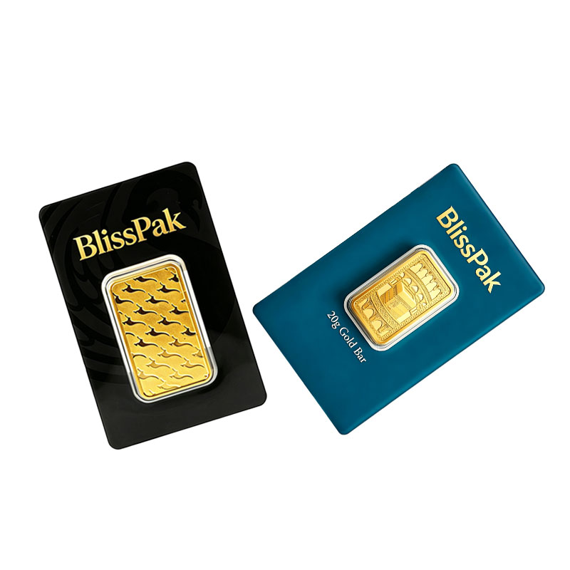 Factory Custom Gold Bar Blister Packaging