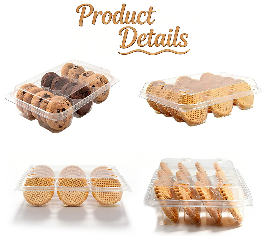 Cookie Plastic Container