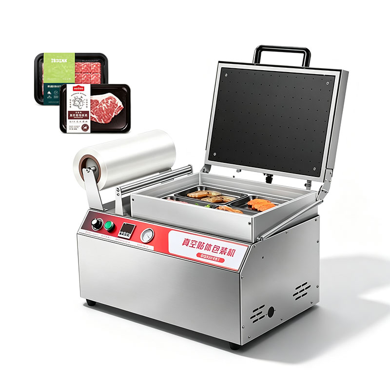 Desktop Vacuum Skin Packing Machine for Food Plastic Containers Tray