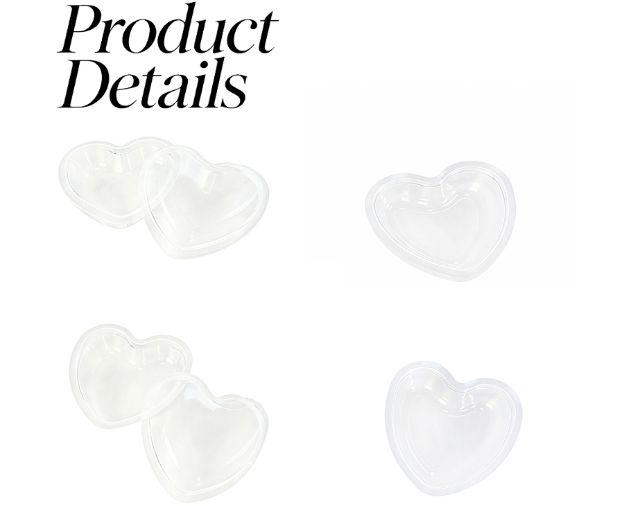 Heart Shape Blister Jelly Cup