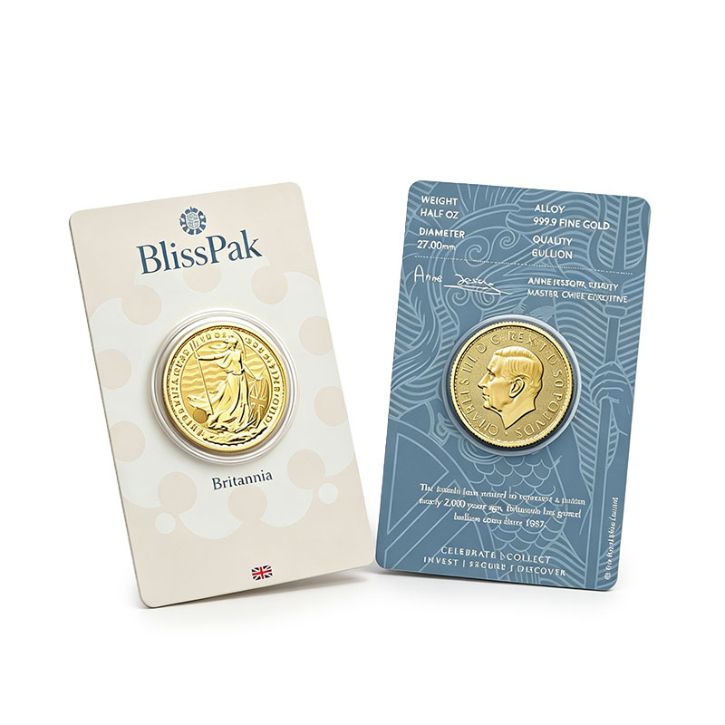 Gold Bullion Coin Blister Card Supplier