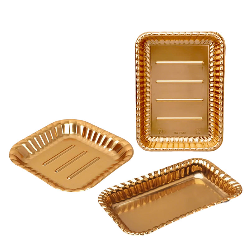 Wholesale Gold Plastic Blister Fruit Tray