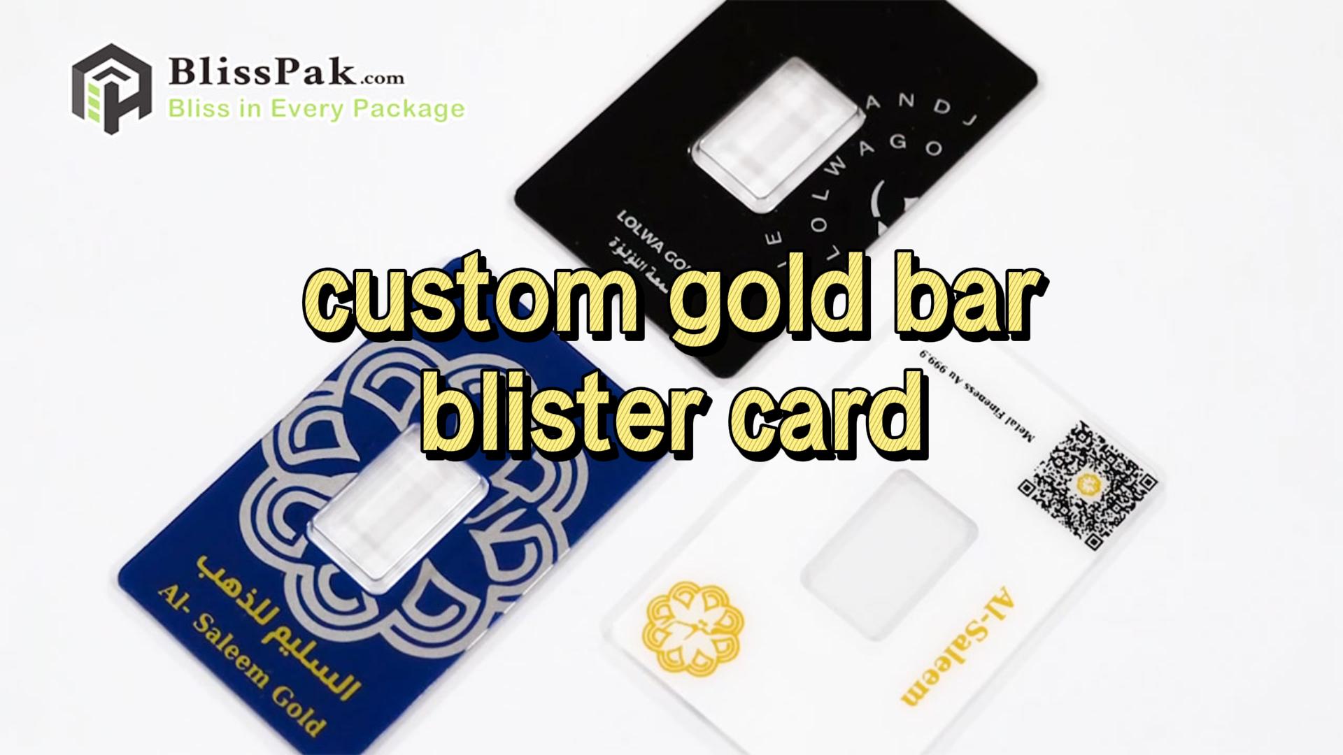 BlissPak's Precious Metal Packaging