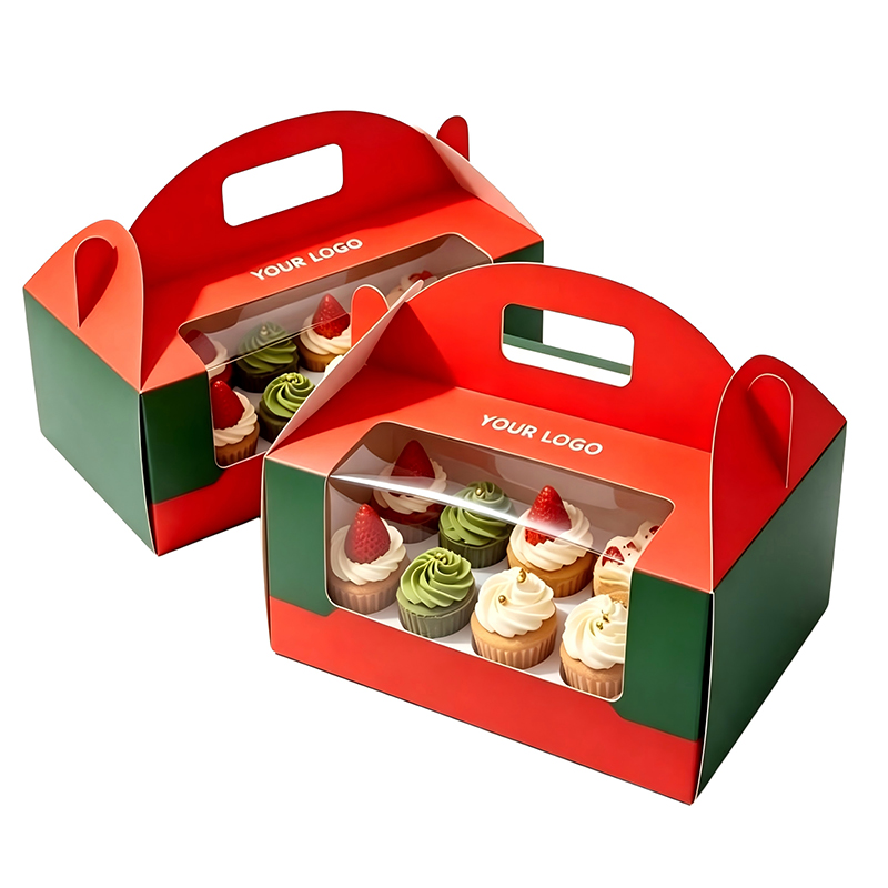 Bulk Purchase Handle Cupcake Boxes