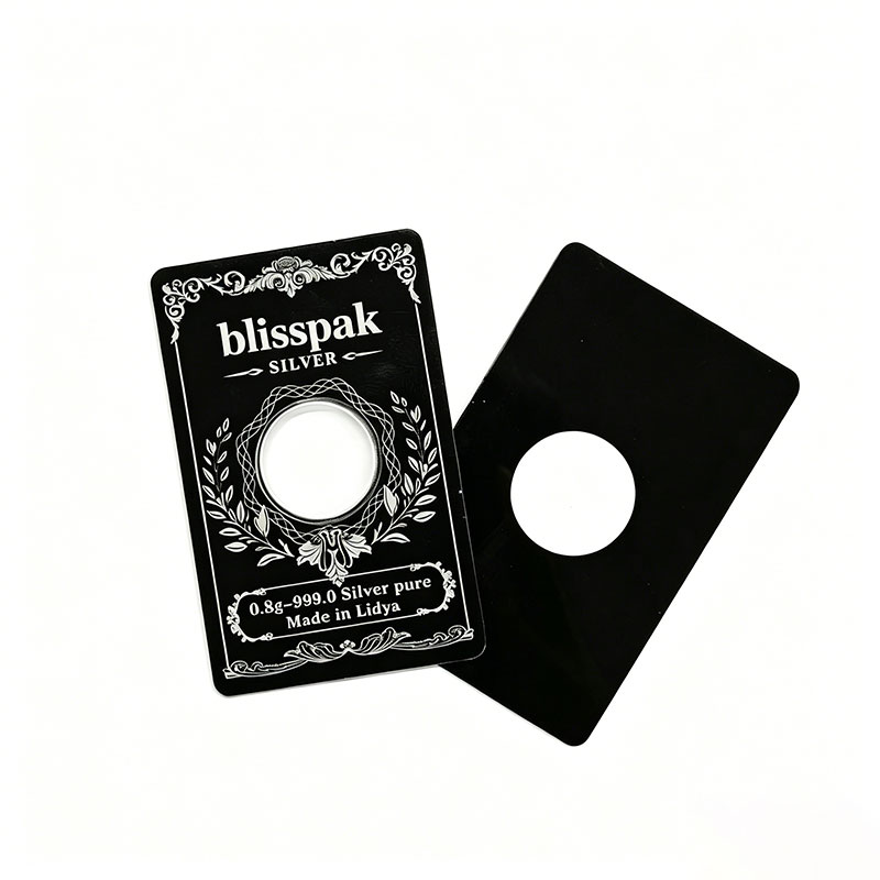 Round Silver Coin Capsule