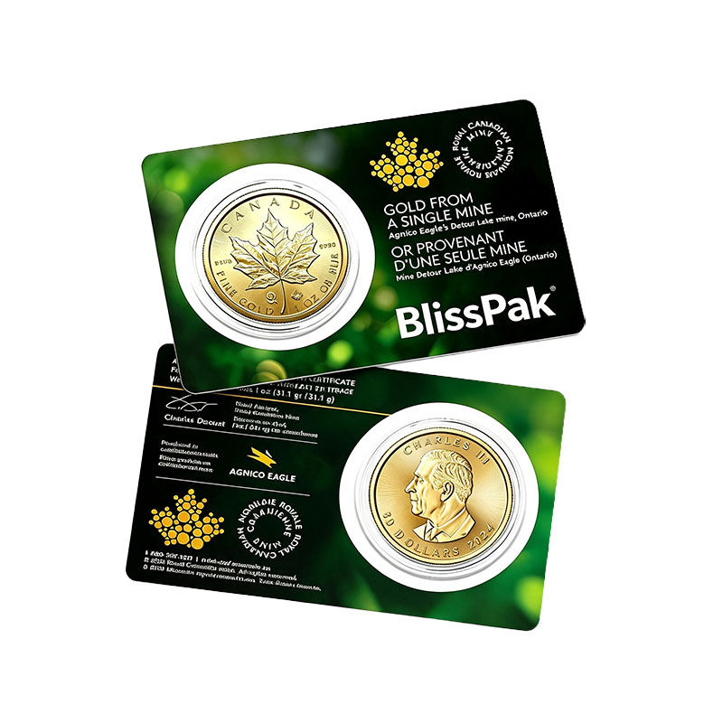 Wholesale Secure Coin Blister Card
