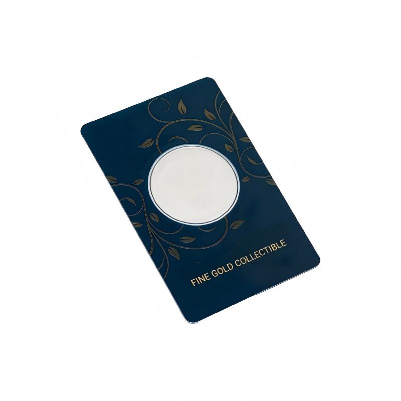 Silver Coin Display Blister Card