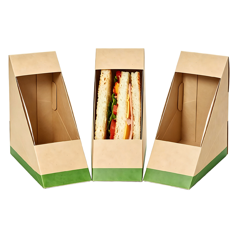 Custom Bamboo Paper Sandwich Boxes