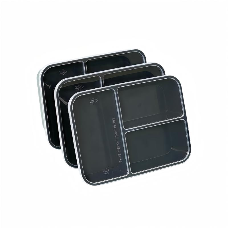 3-Compartment Takeout Blister Tray