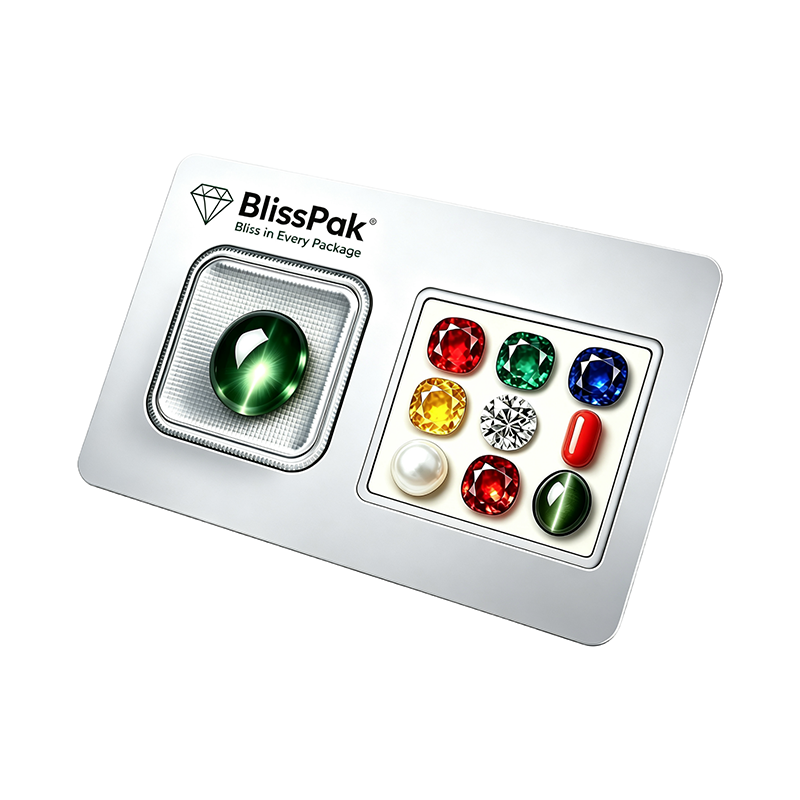 Custom Loose Gemstone Blister Card