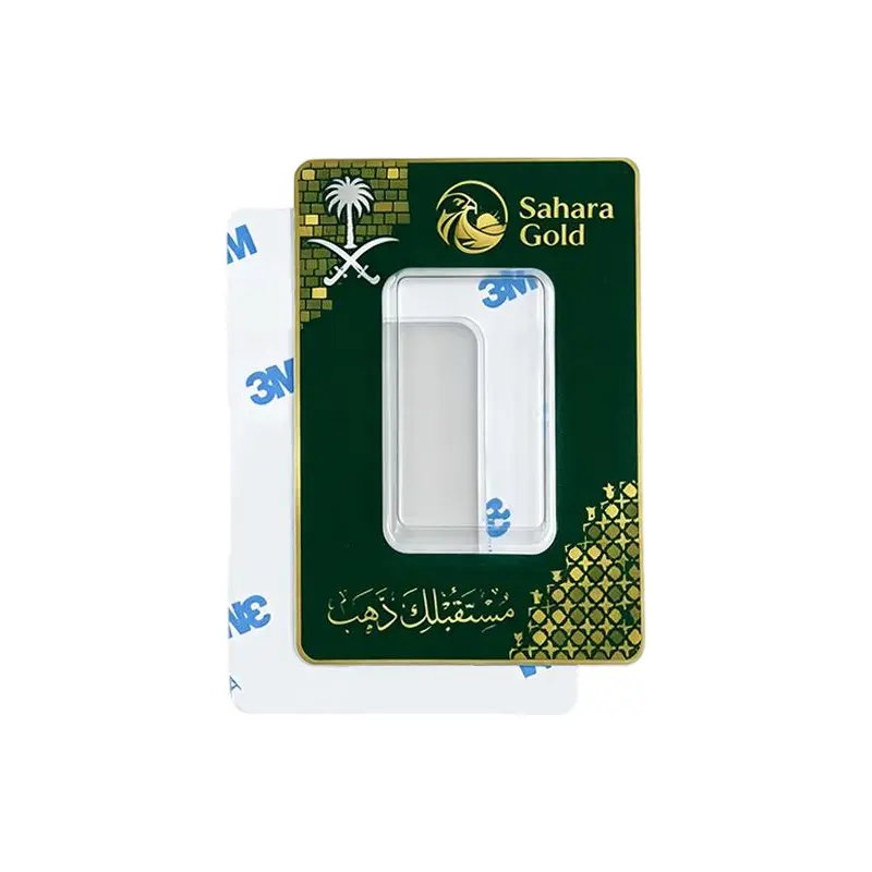 Custom PET Gold Bar Blister Packaging