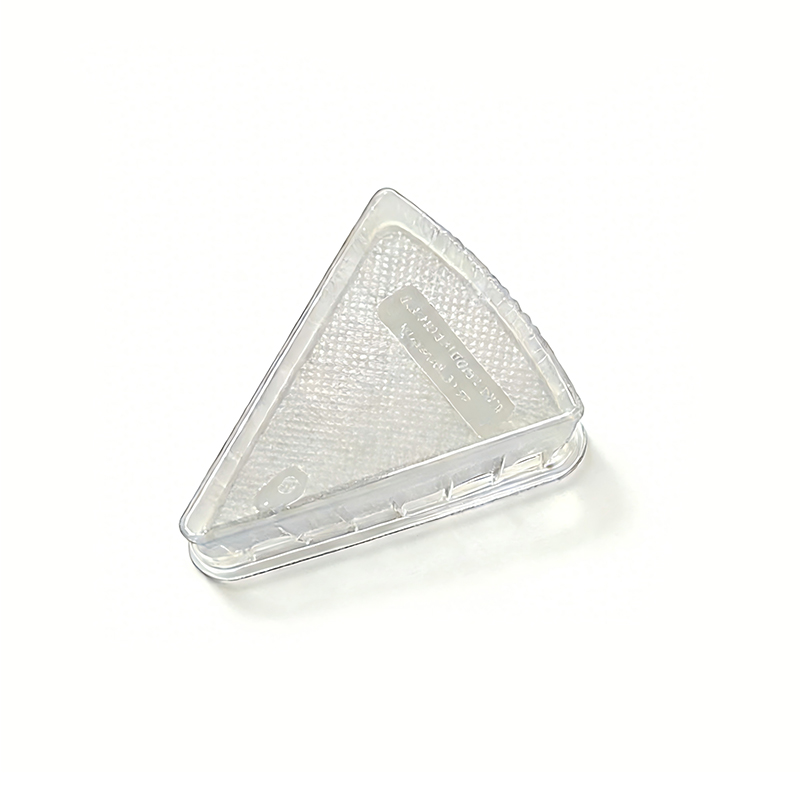 Triangle Plastic Dessert Packaging Box Wholesale