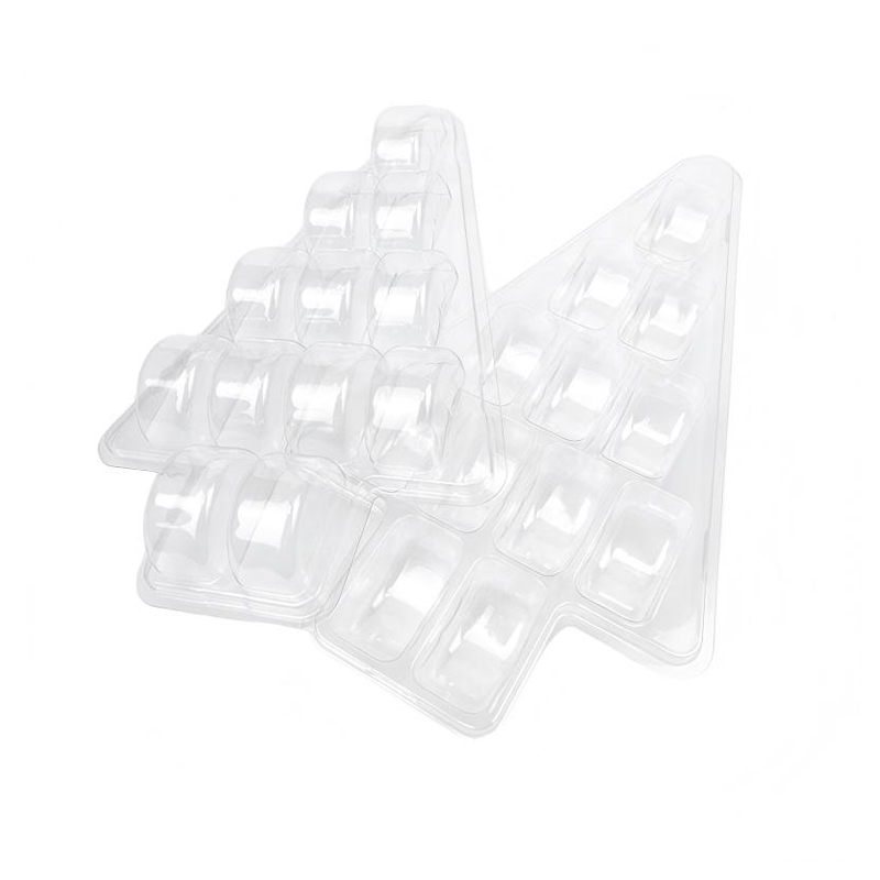 Custom Christmas Macaron Plastic Blister Tray