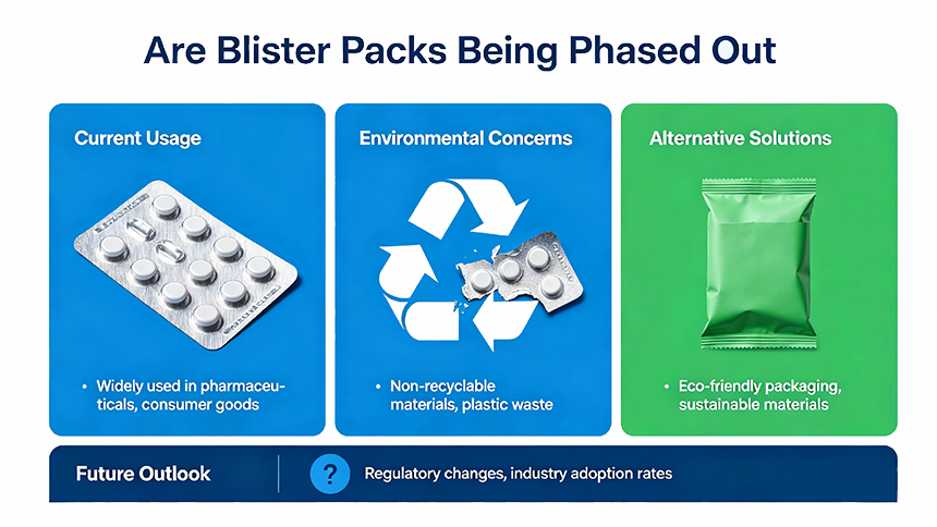 are blister packs being phased out