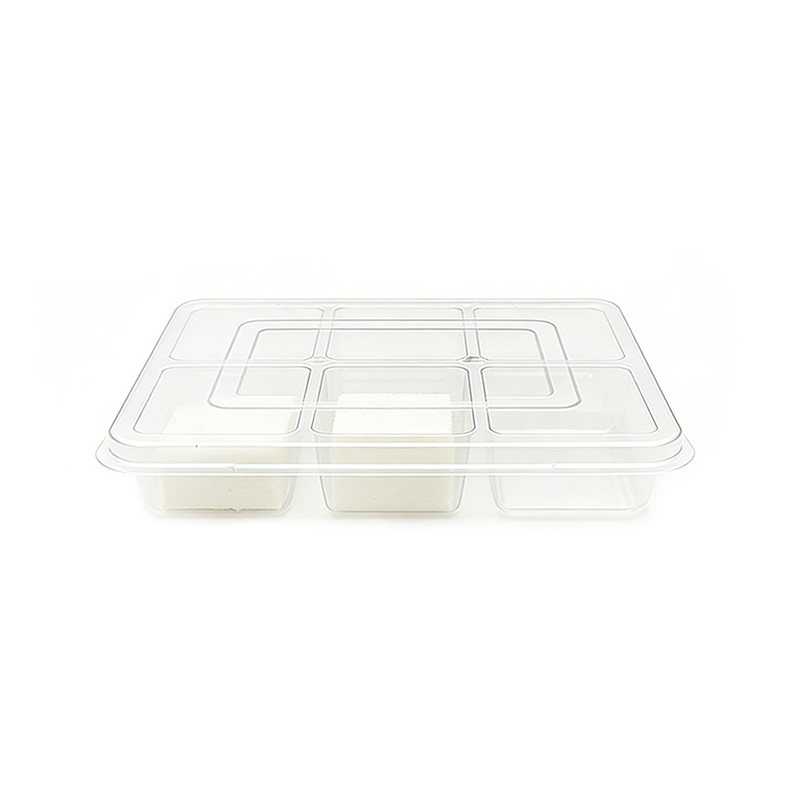 Custom Clear Compartment Clamshell Manufacturer