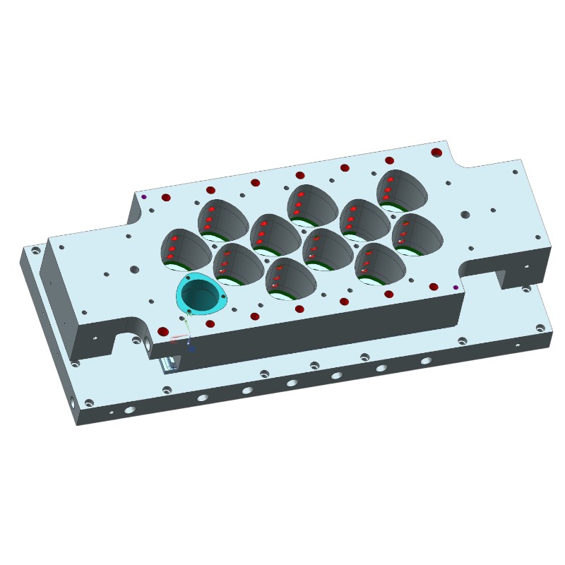 Triangular Dairy Container Thermoforming Mold