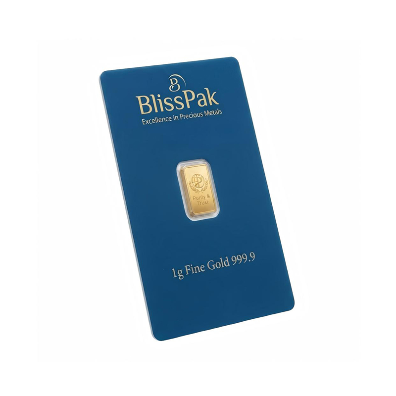 Wholesale Gold Bar Blister Packaging