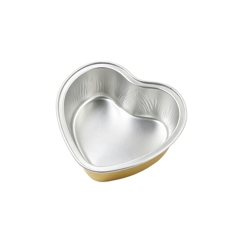 Heart Shaped Aluminum Foil Cake Pans