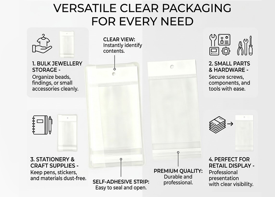 Wholesale Clear OPP Bags