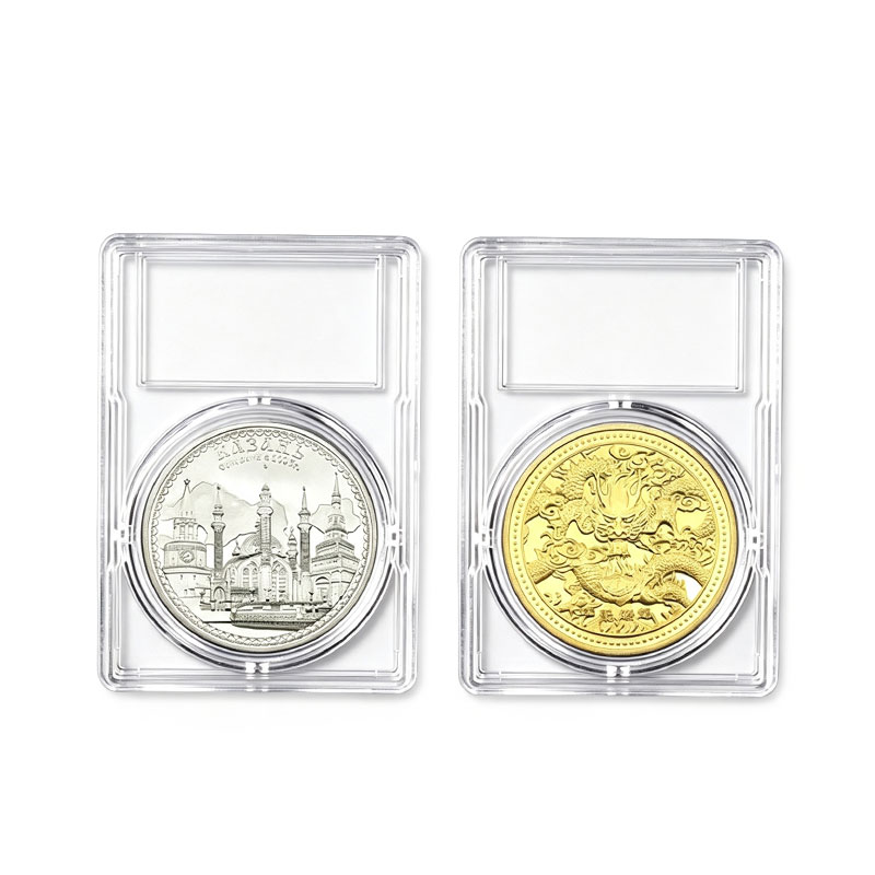 Custom Acrylic Coin Display Slab