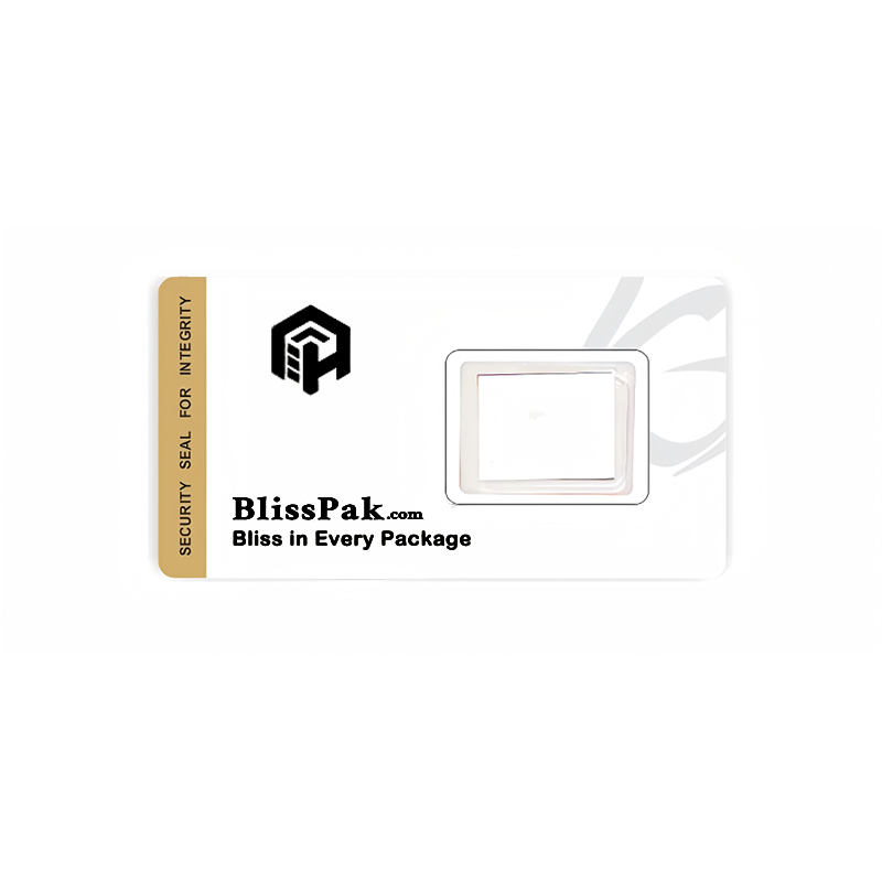 Tamper Evident Diamond Blister Card 