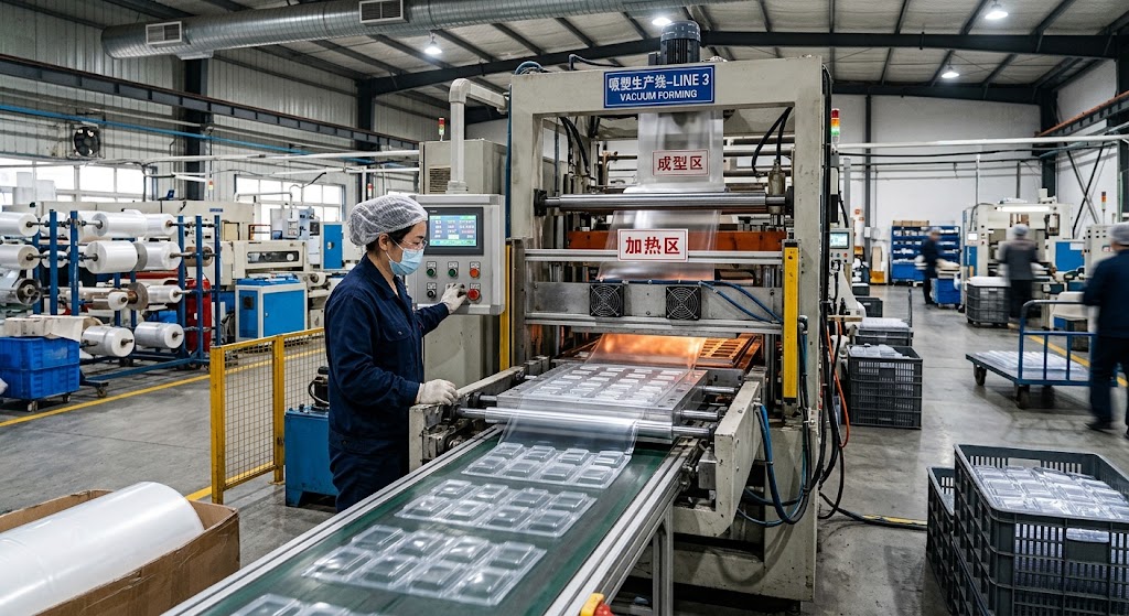 Plastic packaging