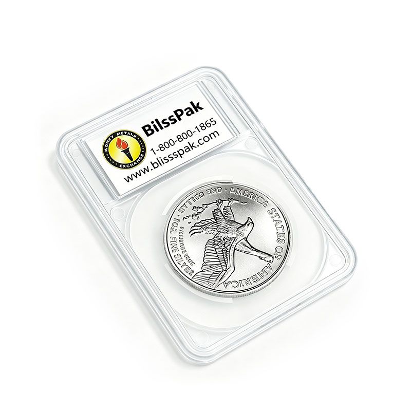 Custom Silver Coin Packaging Card