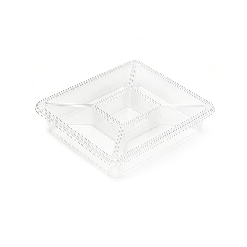 Custom Disposable Divided Blister Snack Tray