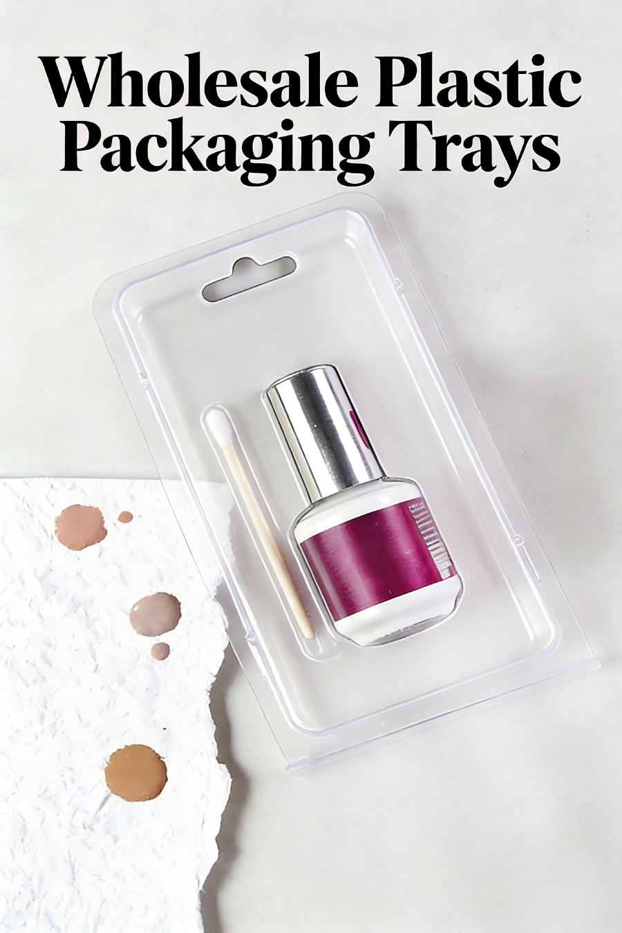 Wholesale Plastic Packaging Trays for Nail Polish