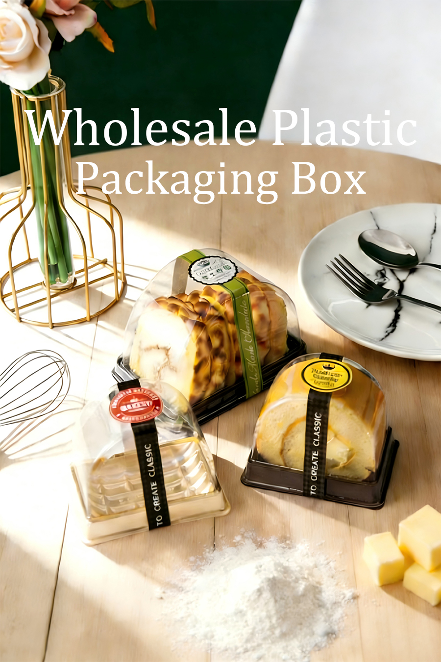 Blister Cake Roll Packaging Box