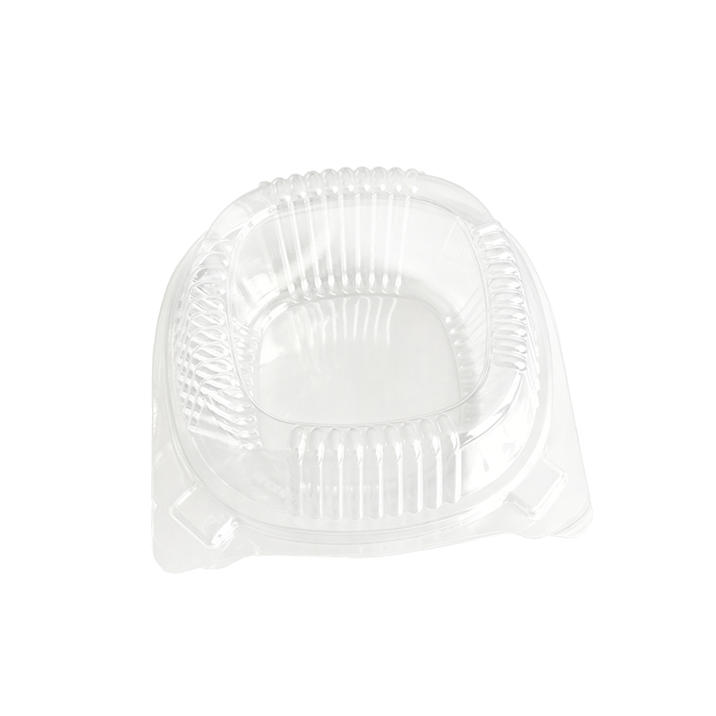 Burger Clamshell with Hinged Lid