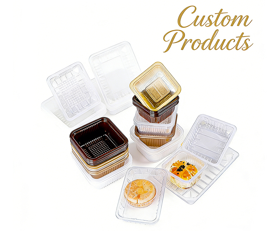 Customized Ice Cream Plastic Tray