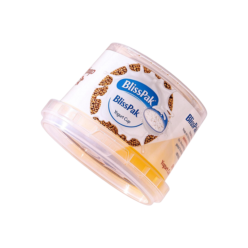 Custom Logo PP Yogurt Pots With Lids