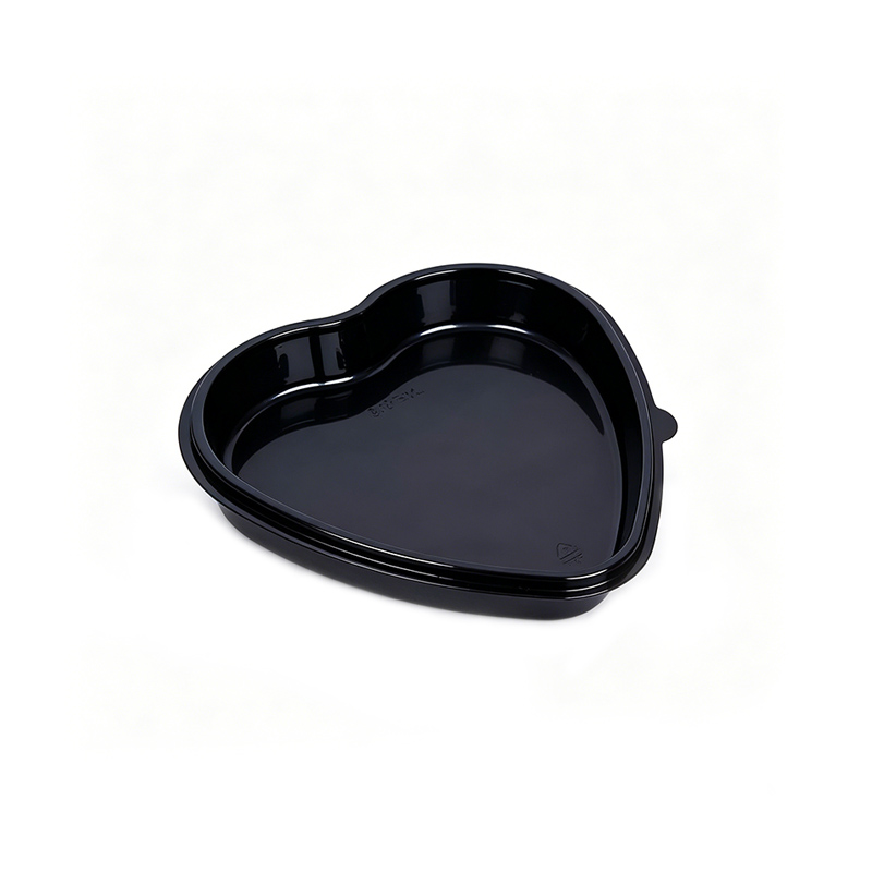 Heart-Shaped Transparent Plastic Tray Supplier
