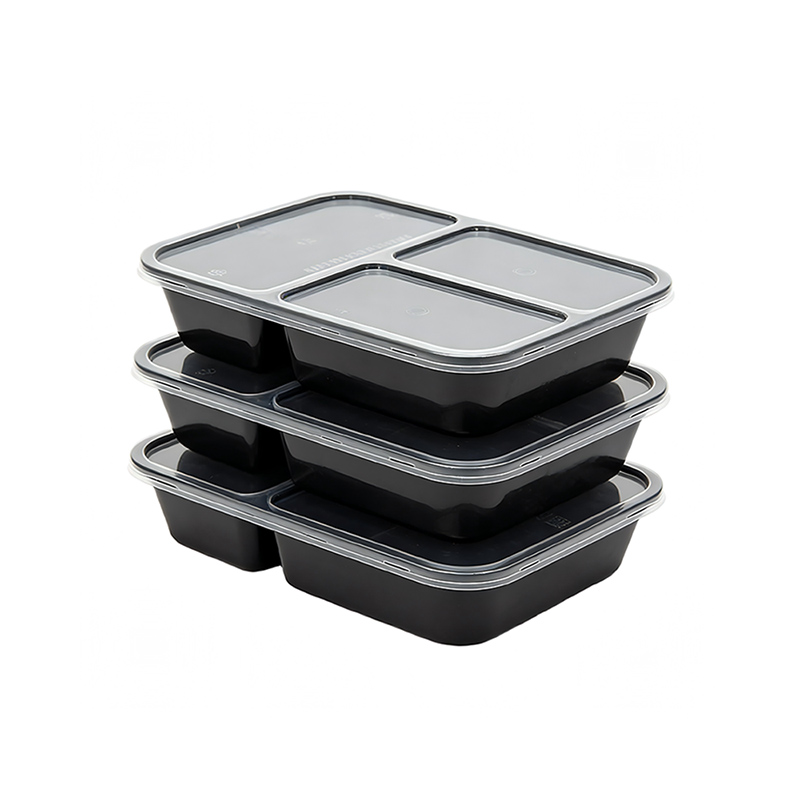 3-Compartment Takeout Blister Tray