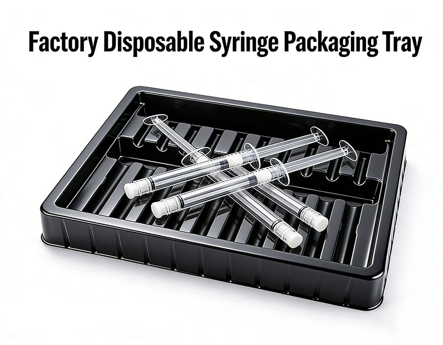 Factory Disposable Syringe Packaging Tray