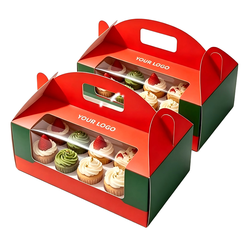 Bulk Purchase Handle Cupcake Boxes