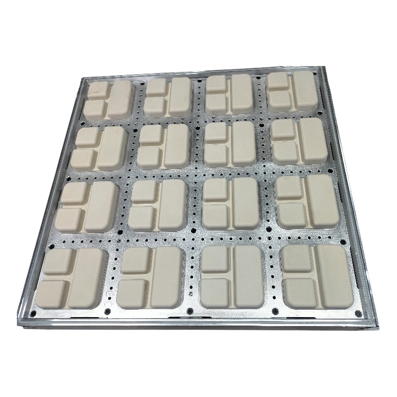 Three-Compartment Takeaway Food Container Thermoforming Mold