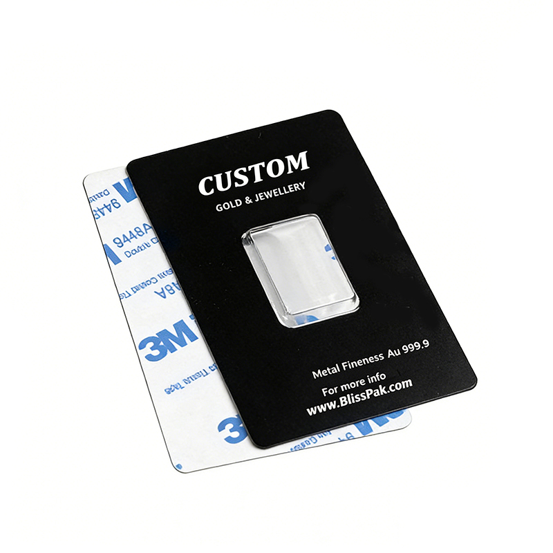 Gold Bar Blister Box with Custom Insert